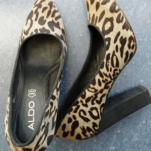 Aldo Pony Hair Pumps